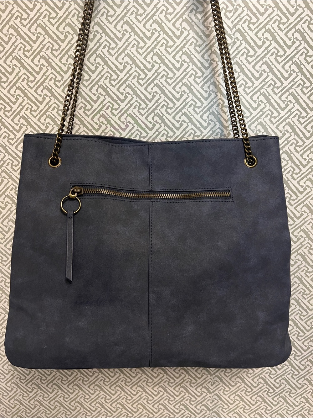 Universal Thread Navy Chain-Handle Tote